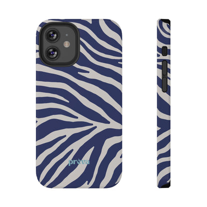Blue Zebra Phone Case