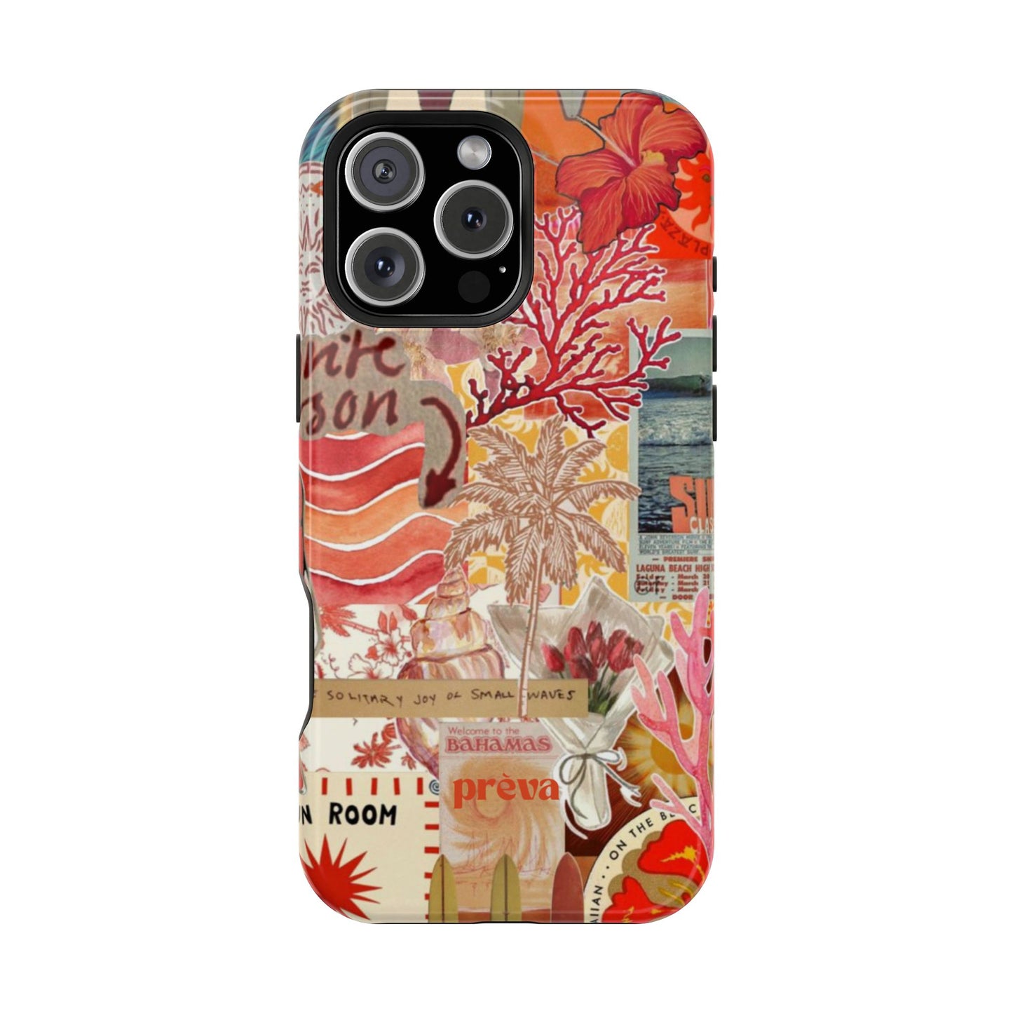 Vintage Floral Collage Phone Case