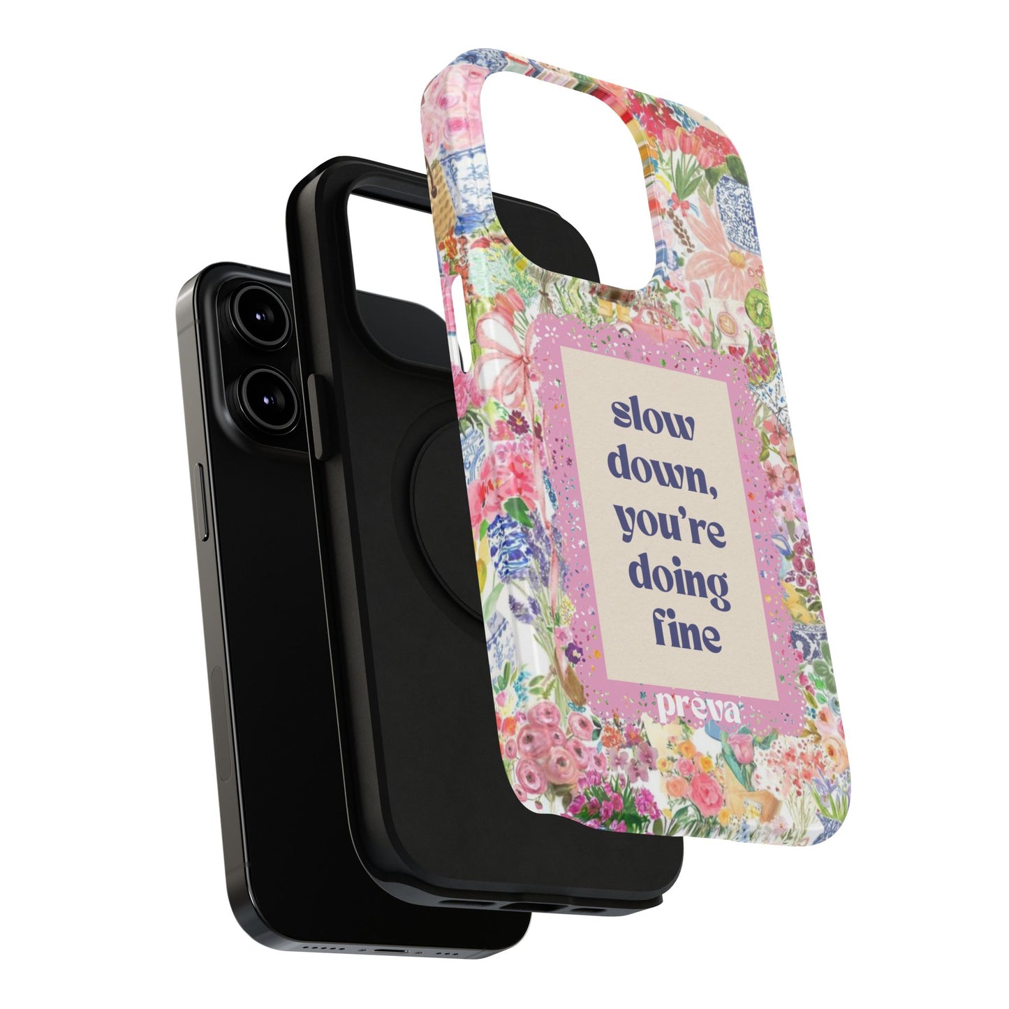 Slow Down Flowers x notsoken Phone Case