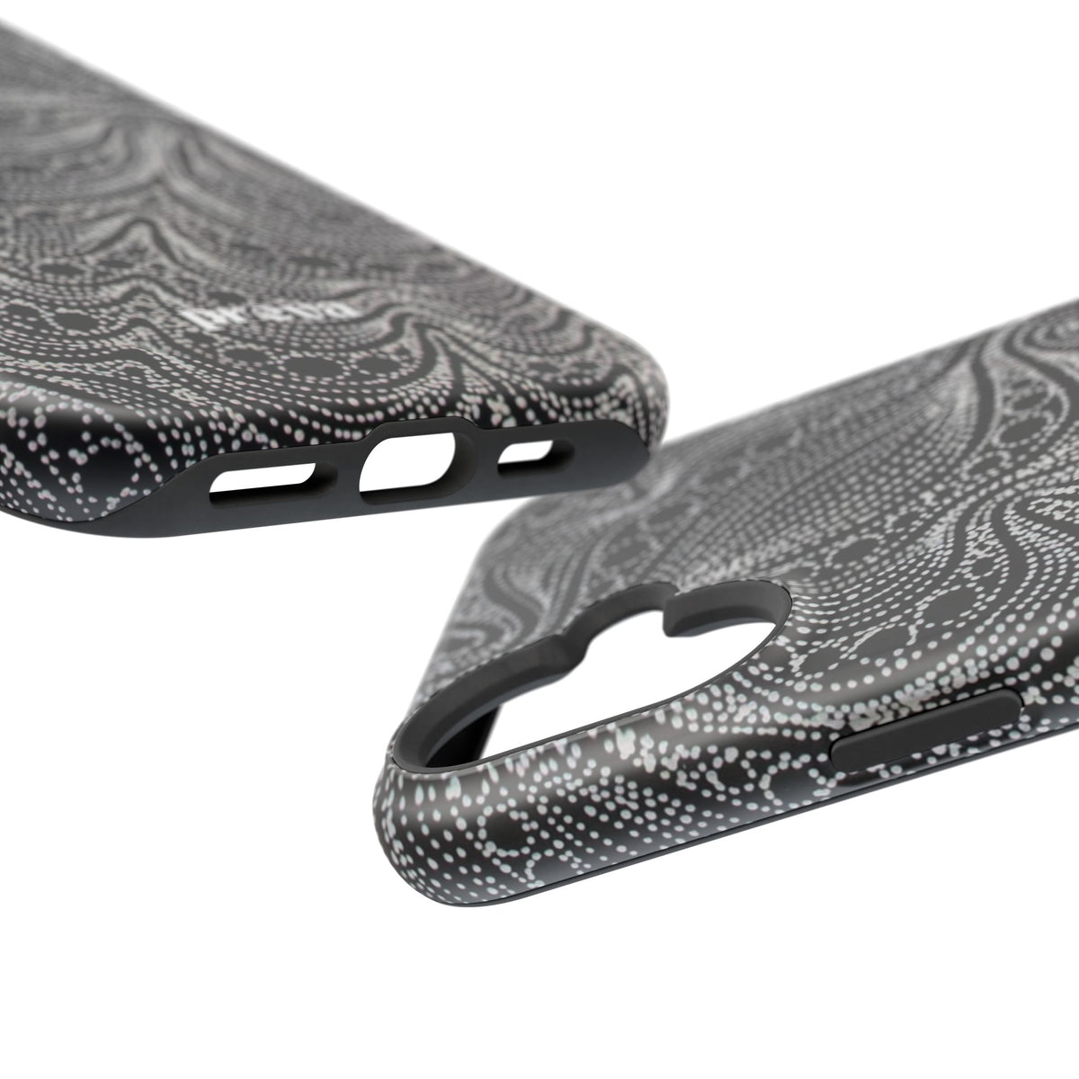 Abstract Midnight Lace Phone Case