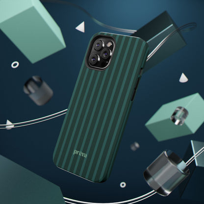 Striped Green Phone Case