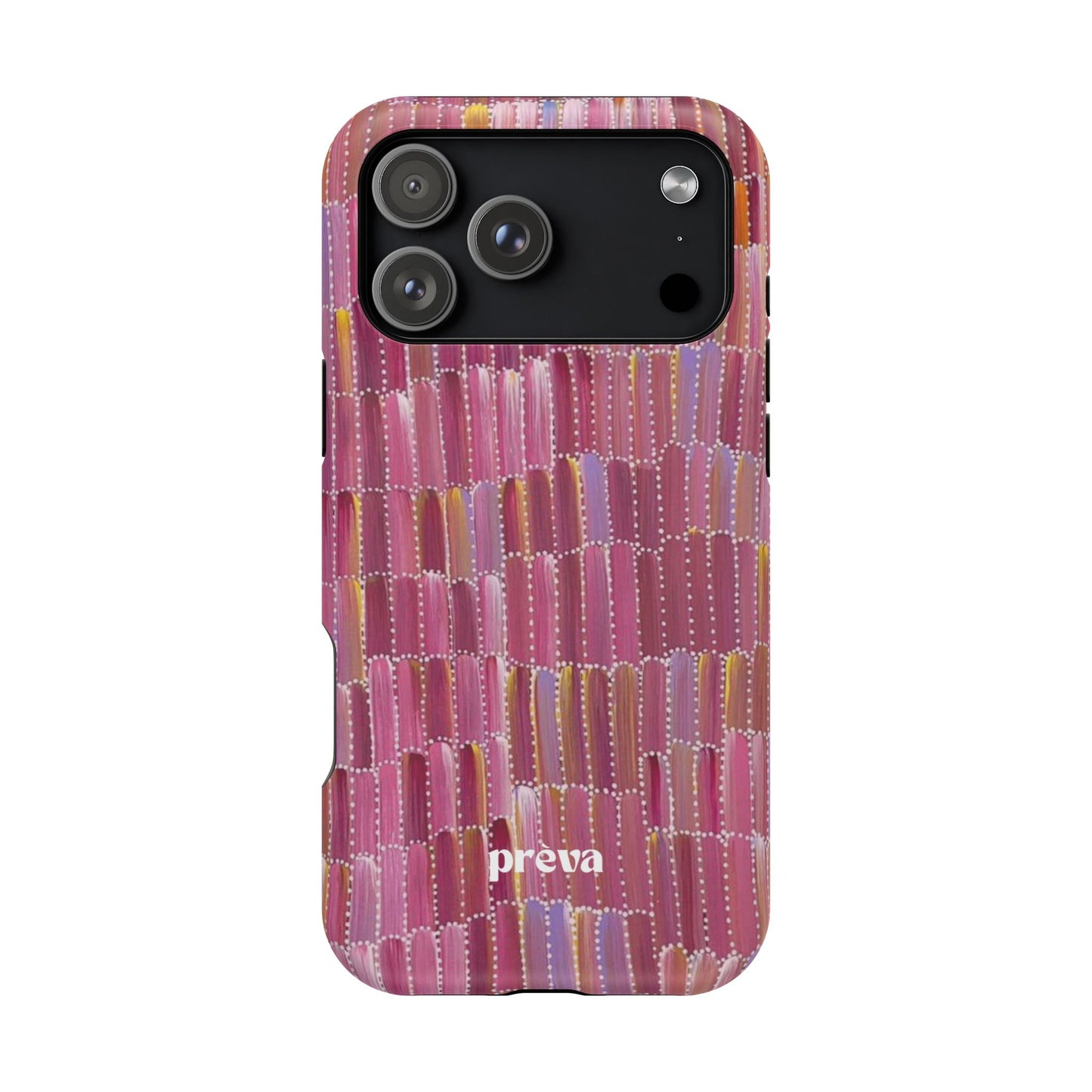 Pink Brushstroke Phone Case