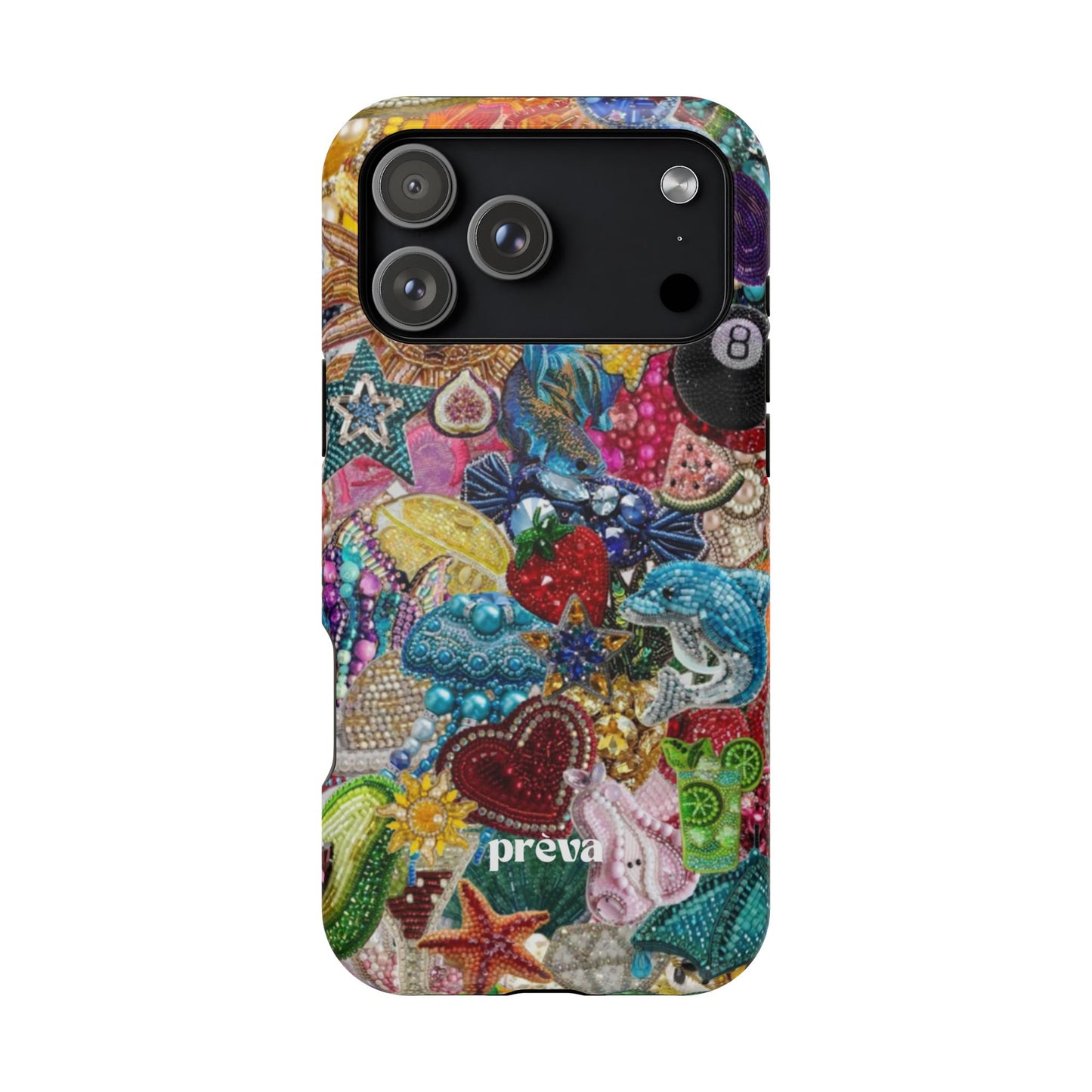 Colorful Rhinestone Phone Case