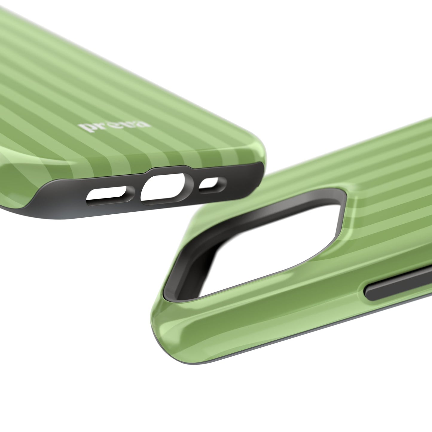 Light Green Stripes Phone Case