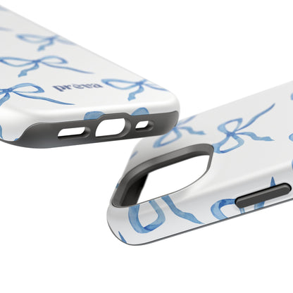 Blue Bow Phone Case