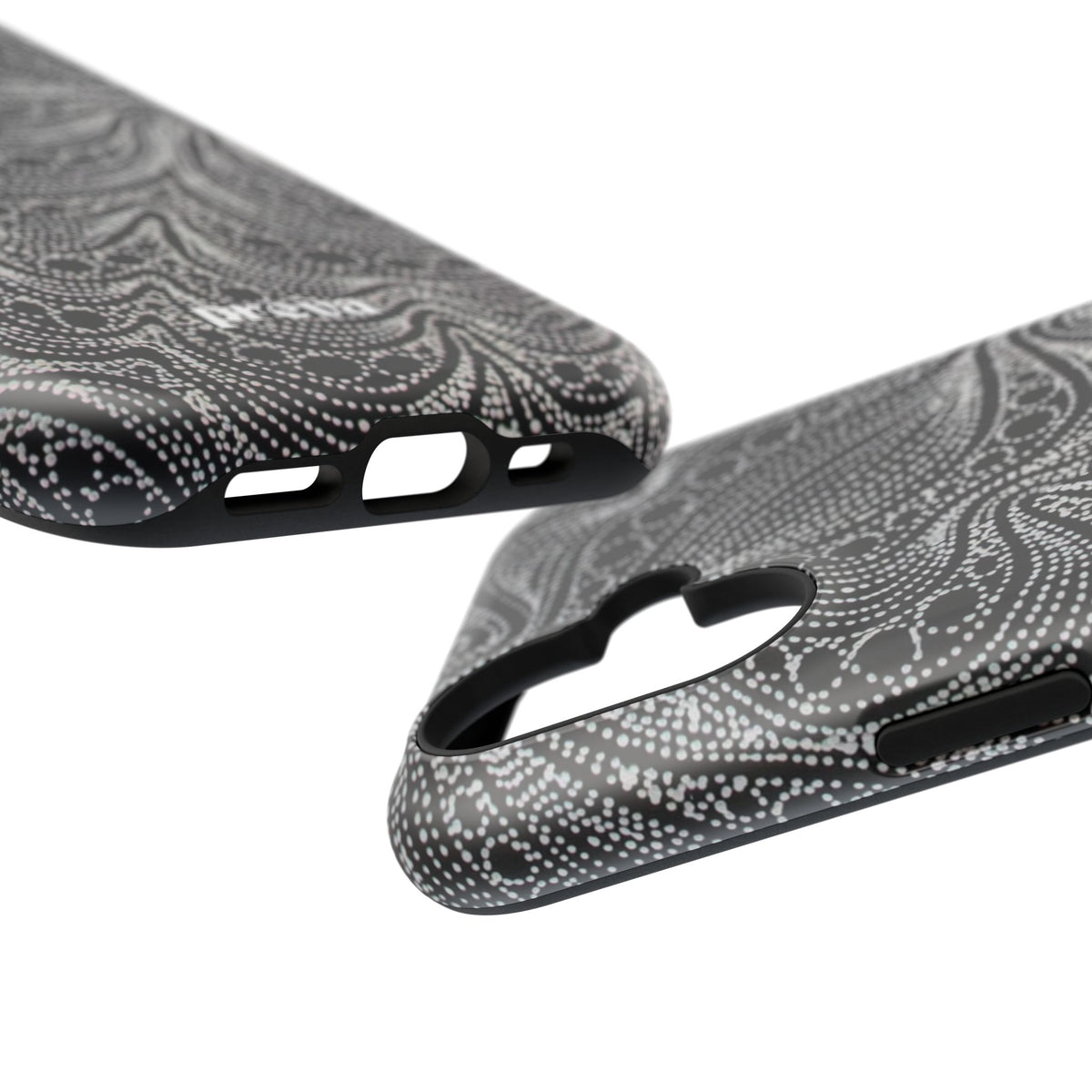Abstract Midnight Lace Phone Case