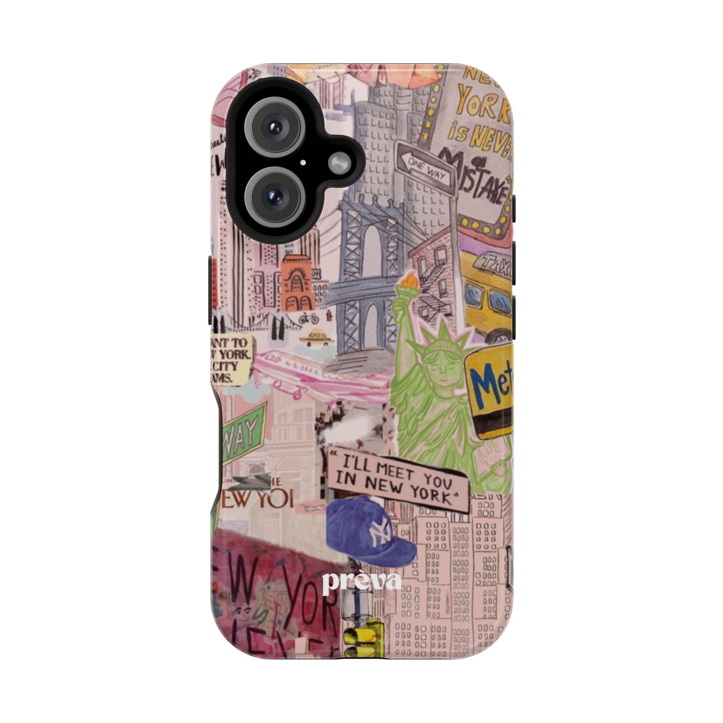 New York Collage Phone Case