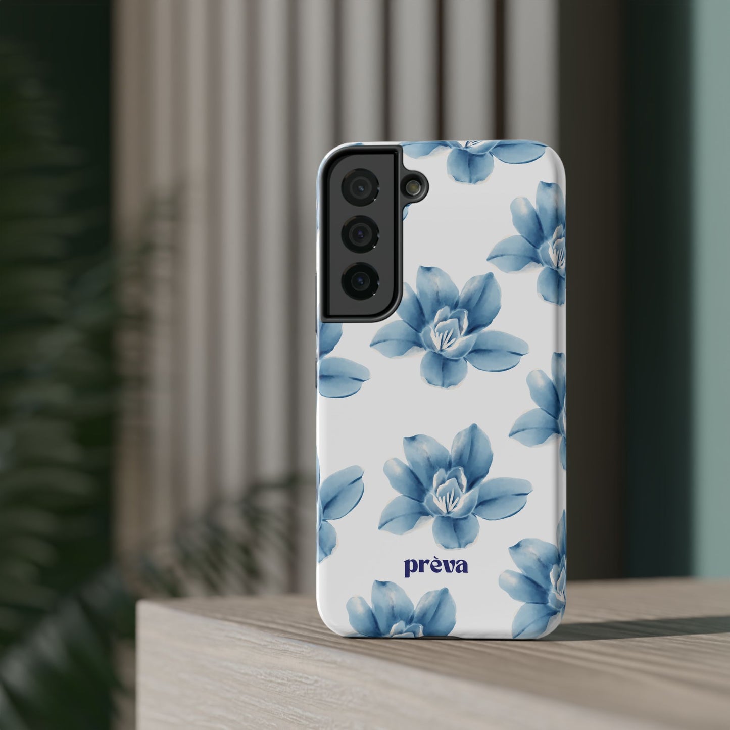 Blue Flowers Phone Case
