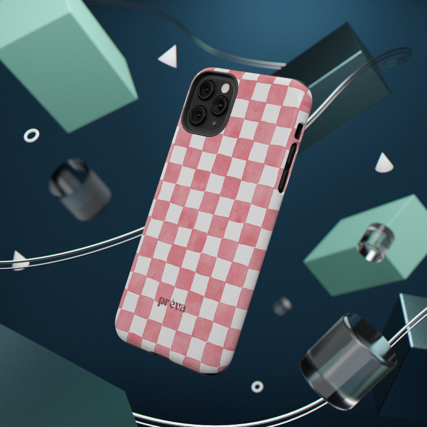 Pink Checkers Phone Case