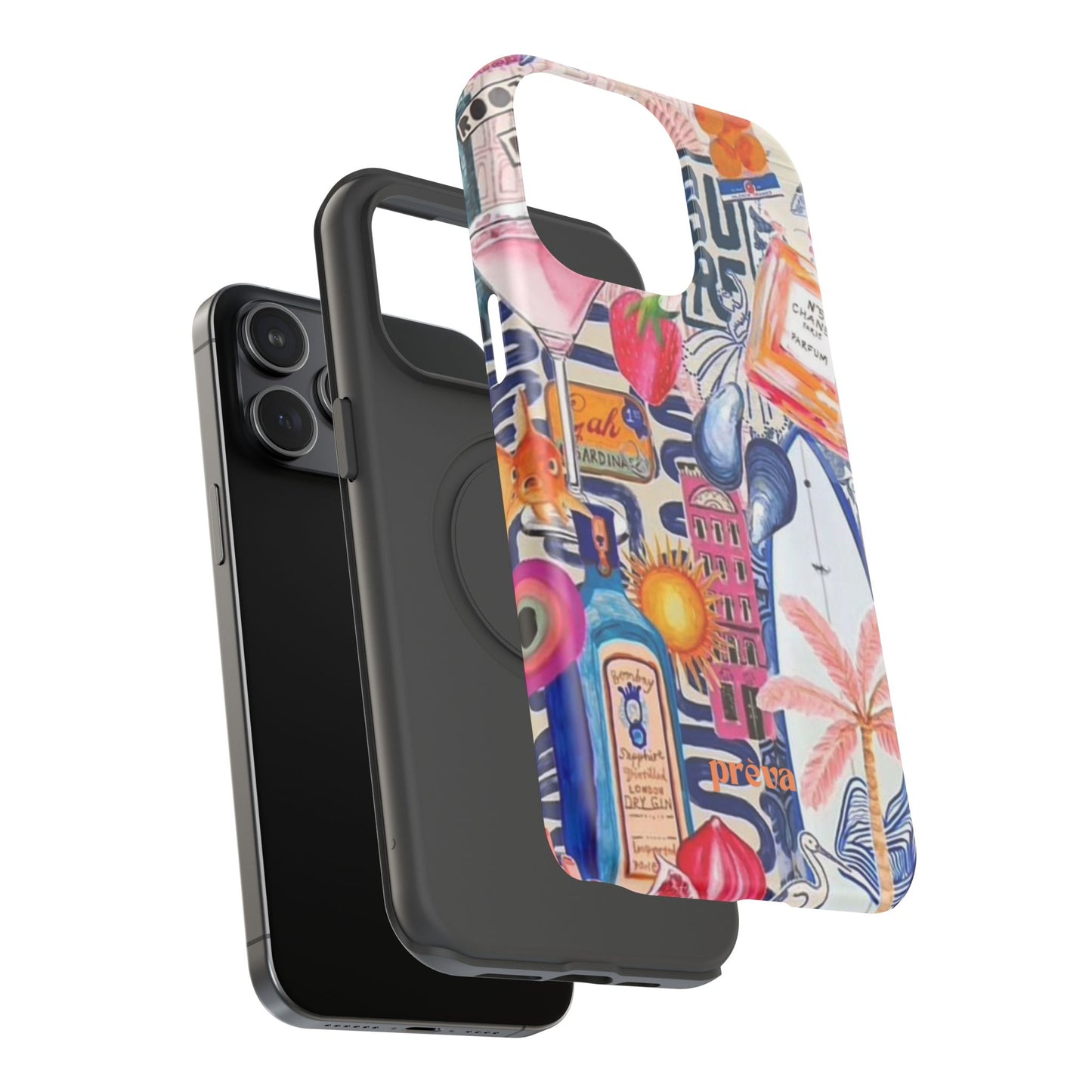 Tropical Beach Collage Phone Case