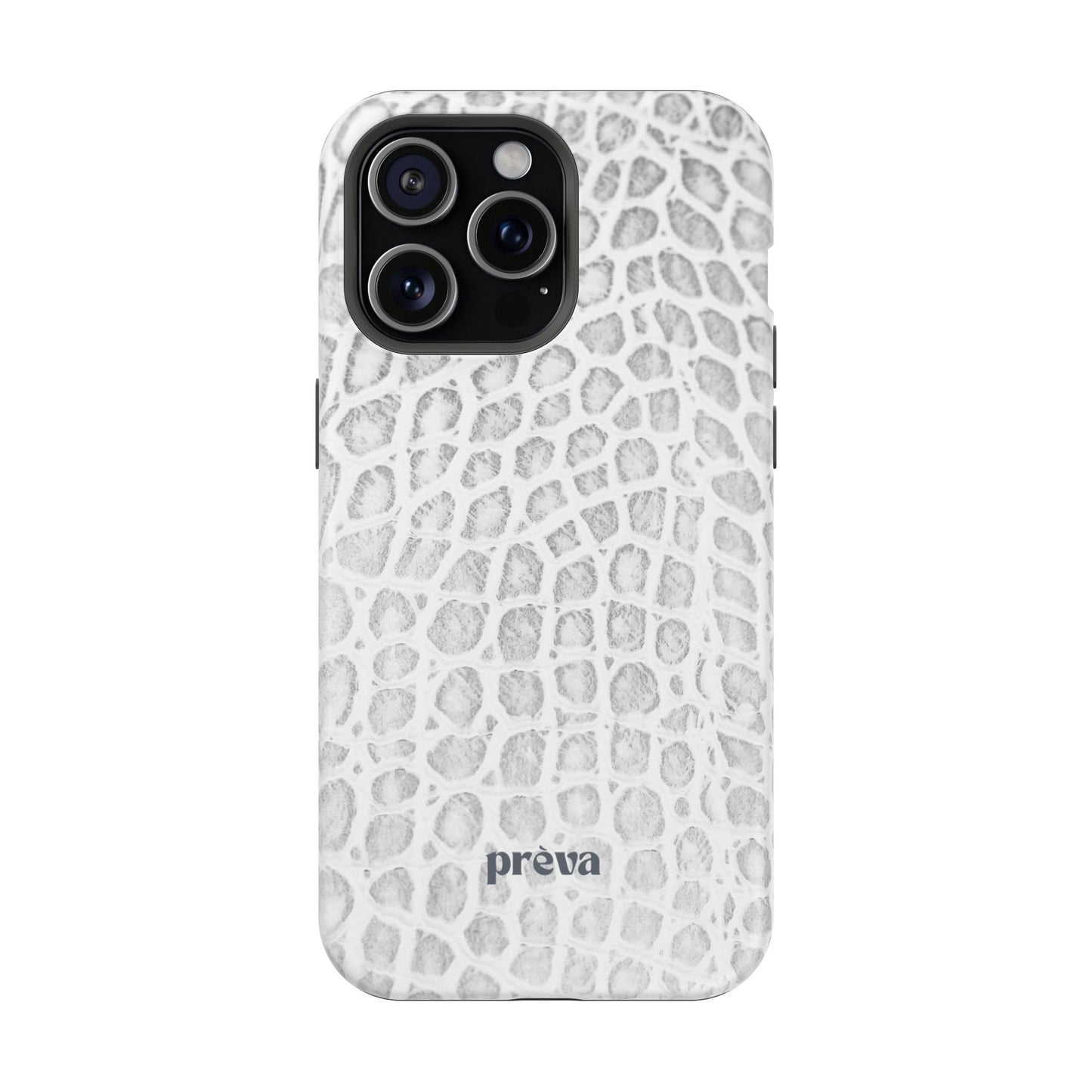 White Snake Phone Case