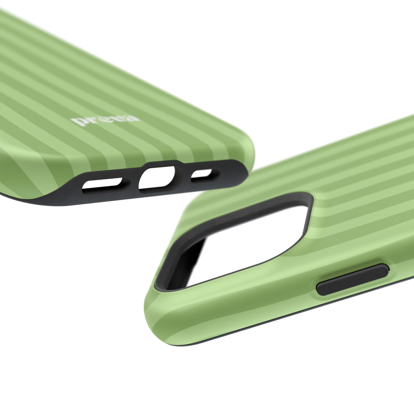 Light Green Stripes Phone Case