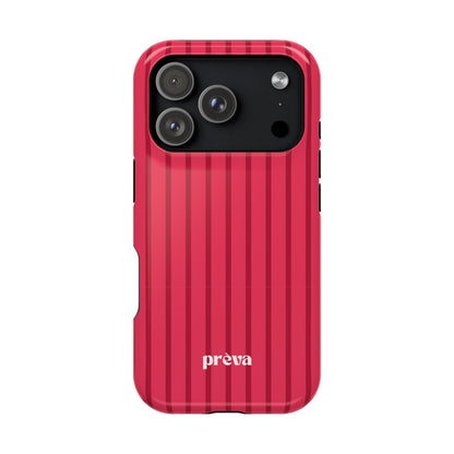 Pinky Red Stripes Phone Case