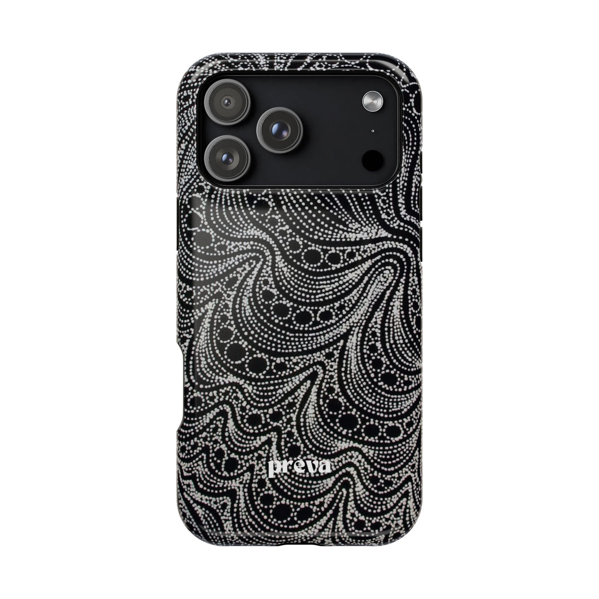 Abstract Midnight Lace Phone Case