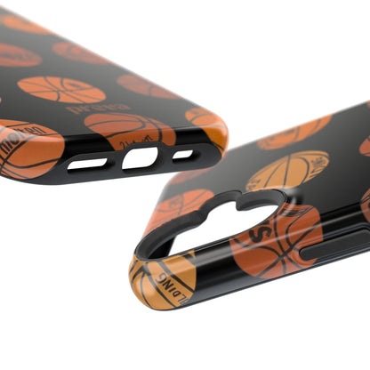 Black Basketball Phone Case
