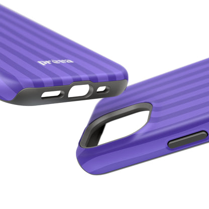 Dark Purple Stripes Phone Case