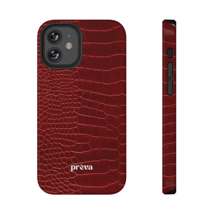 Red Croc Phone Case
