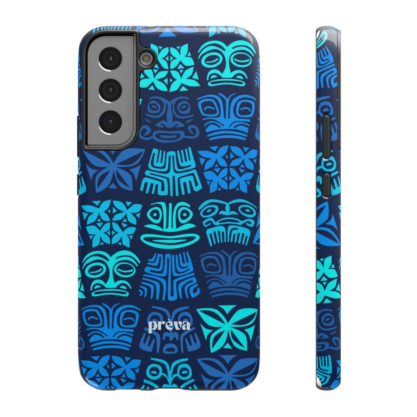 Blue Tiki Phone Case