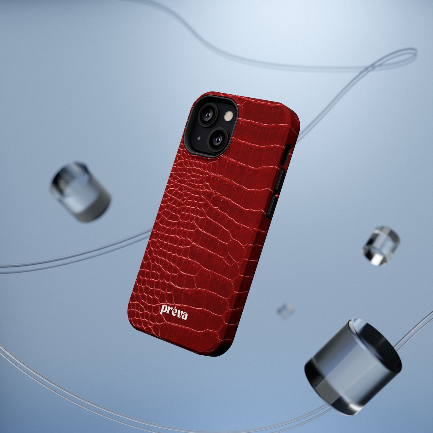 Red Croc Phone Case