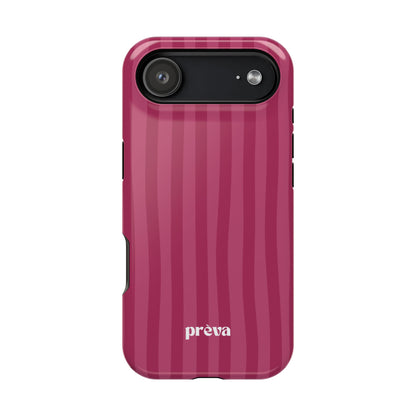 Magenta Stripes Phone Case