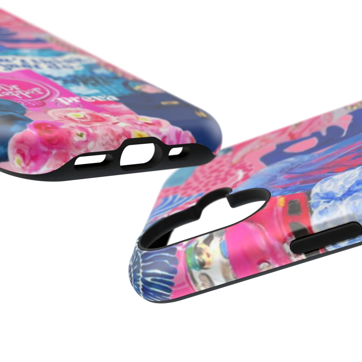 Vibrant Galaxy Collage Phone Case