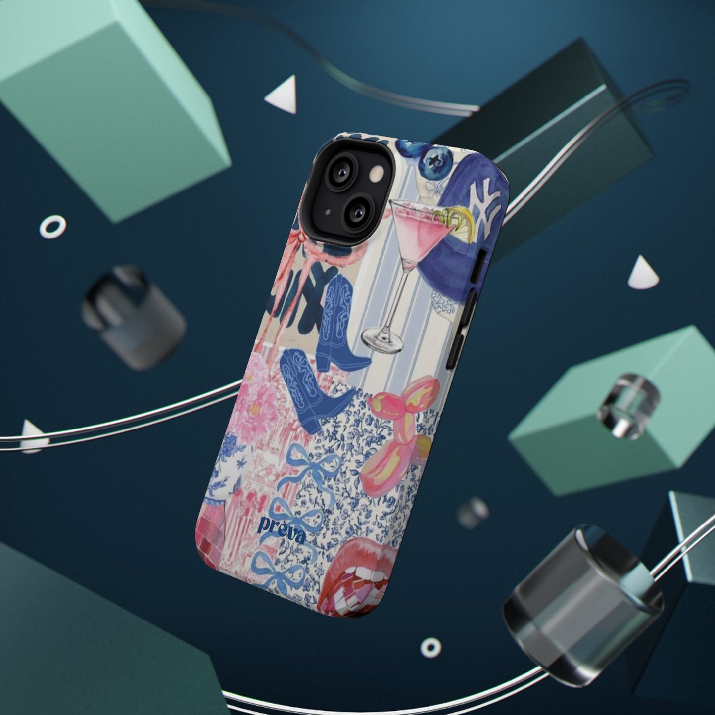 Boot Down Collage Phone Case