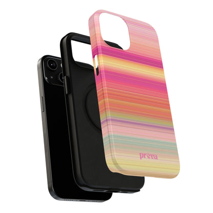 Pastel Stripe Rays Phone Case
