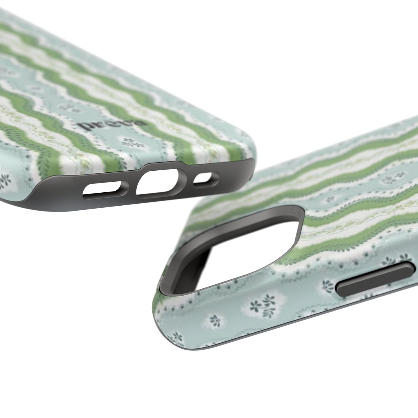 Green Waves Phone Case