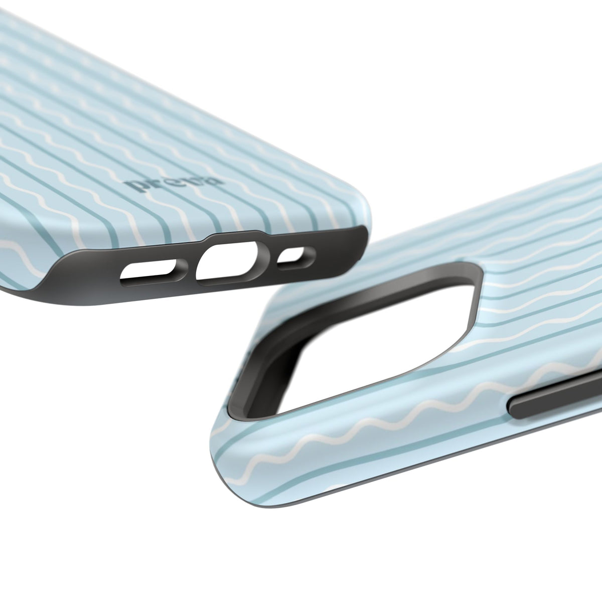 Blue Island Stripes Phone Case