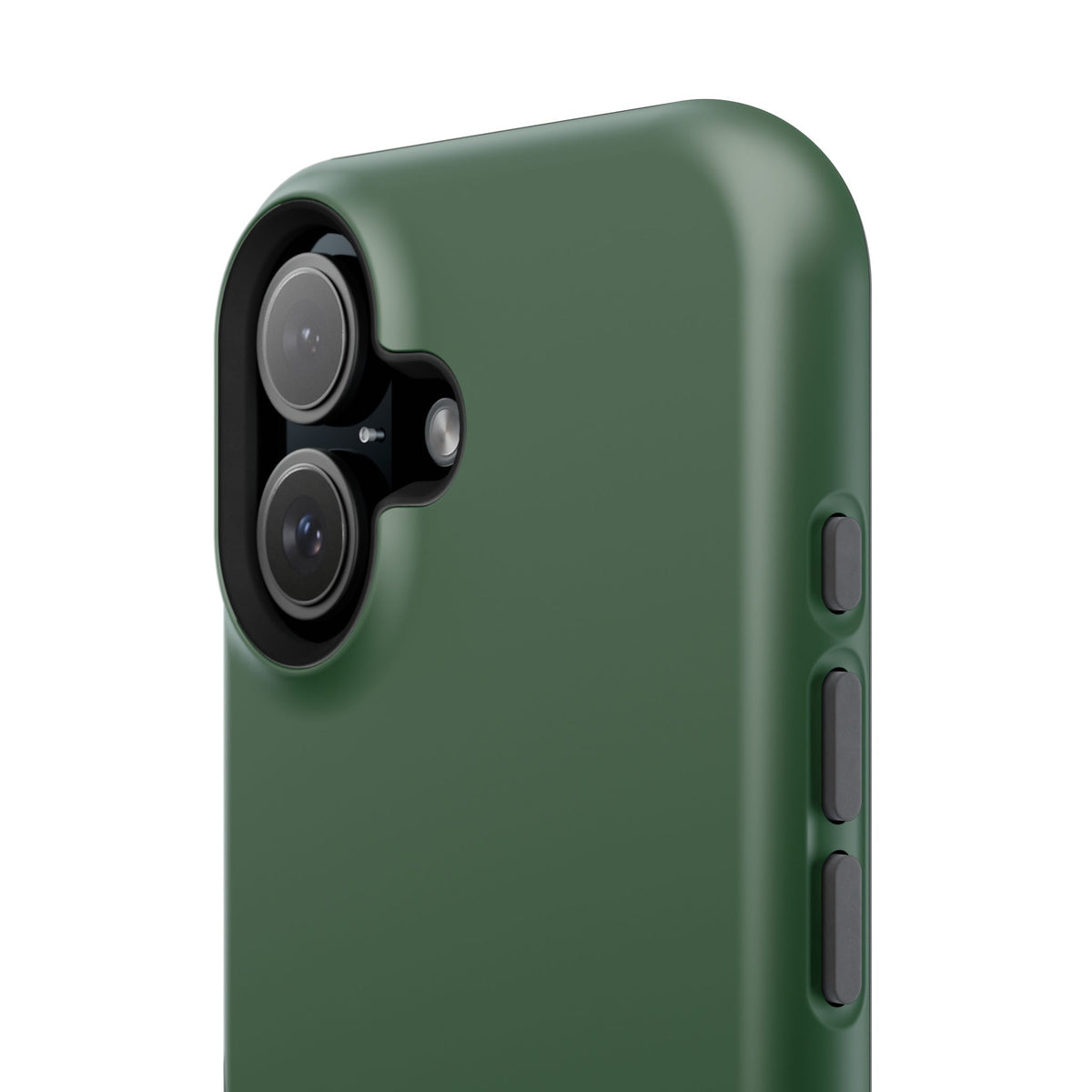 Impact-Resistant Phone Case — Forest Green Slim Armor