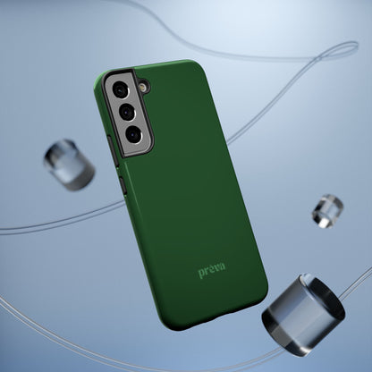 Impact-Resistant Phone Case — Forest Green Slim Armor