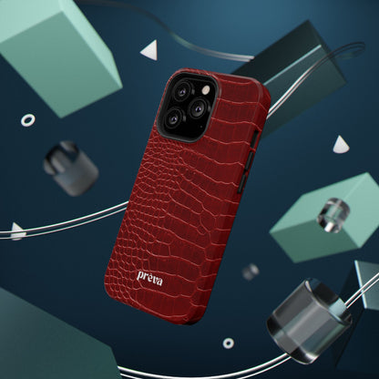 Red Croc Phone Case