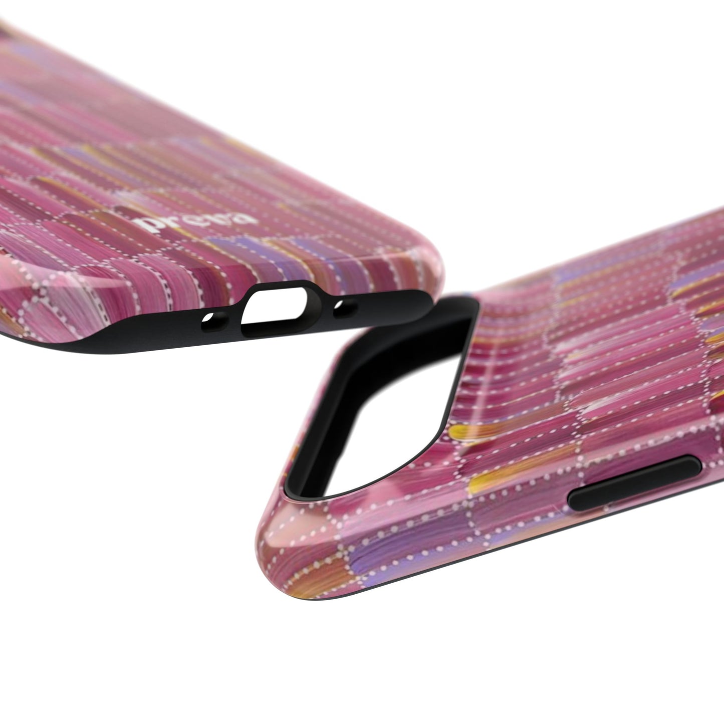 Pink Brushstroke Phone Case