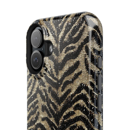 Phone Case — Impact‑Resistant Tiger Print Rug Texture