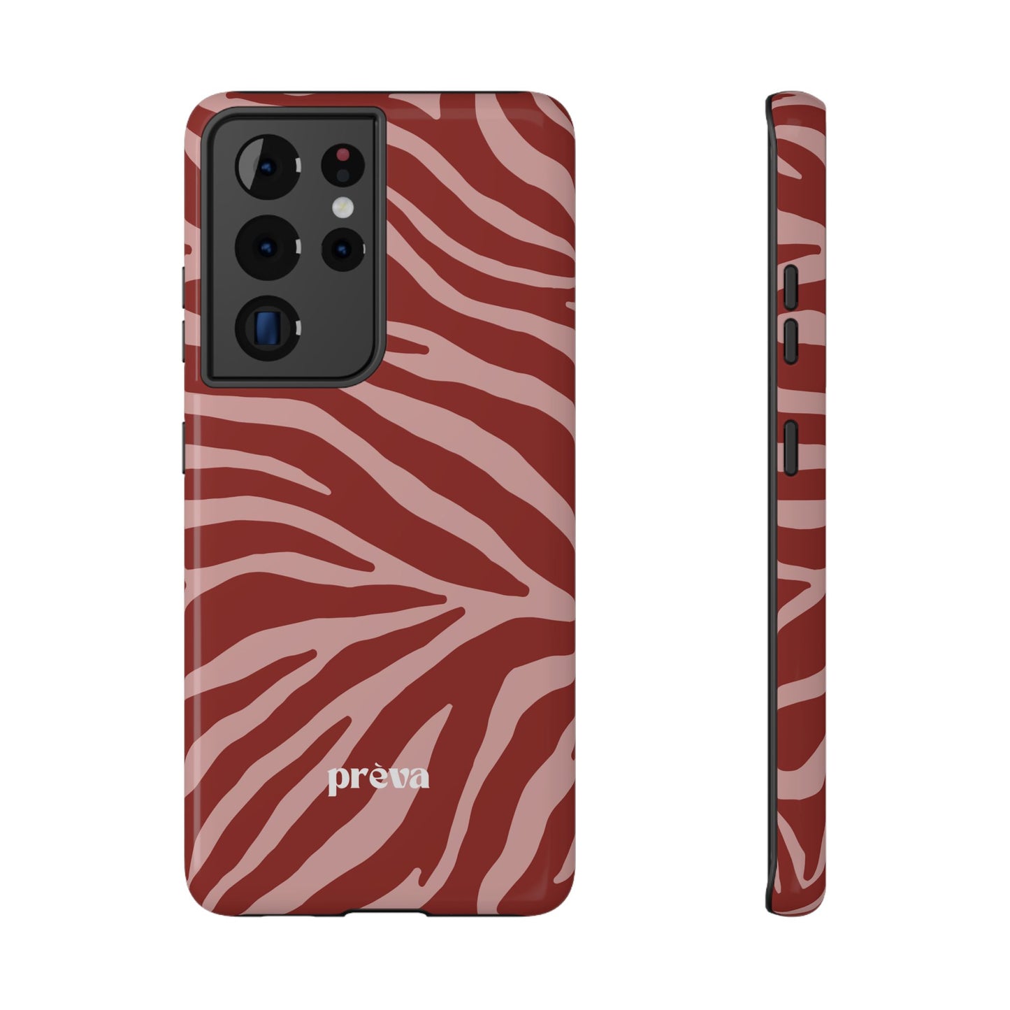 Red Zebra Phone Case