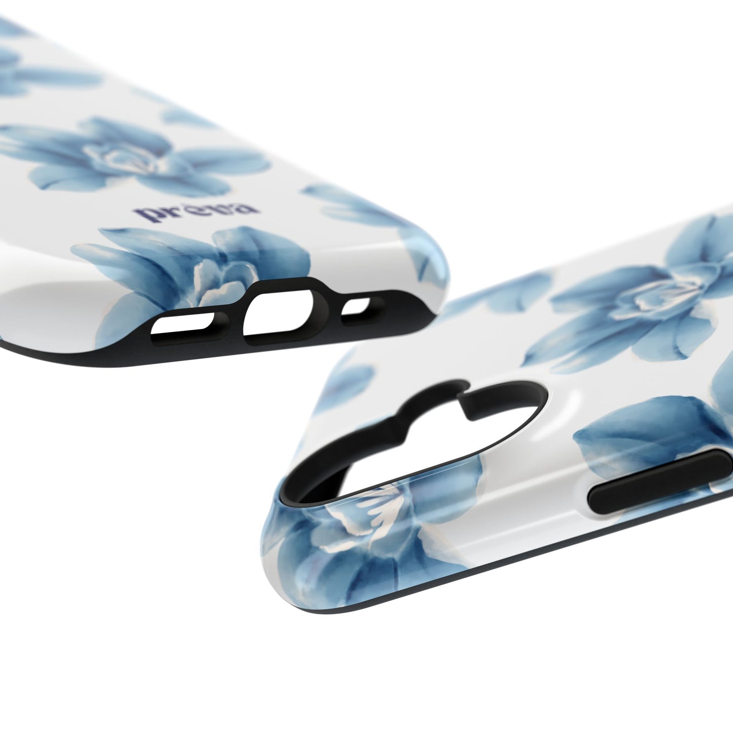 Blue Flowers Phone Case