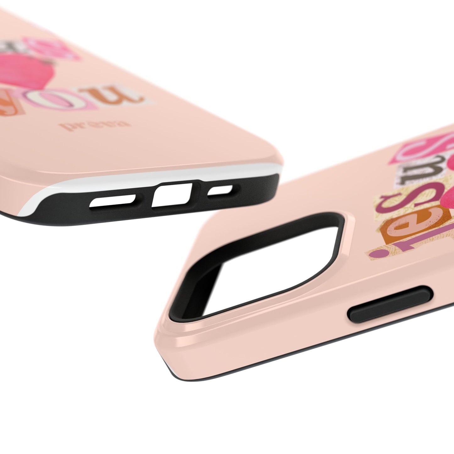 Pink Jesus Loves You Phone Case