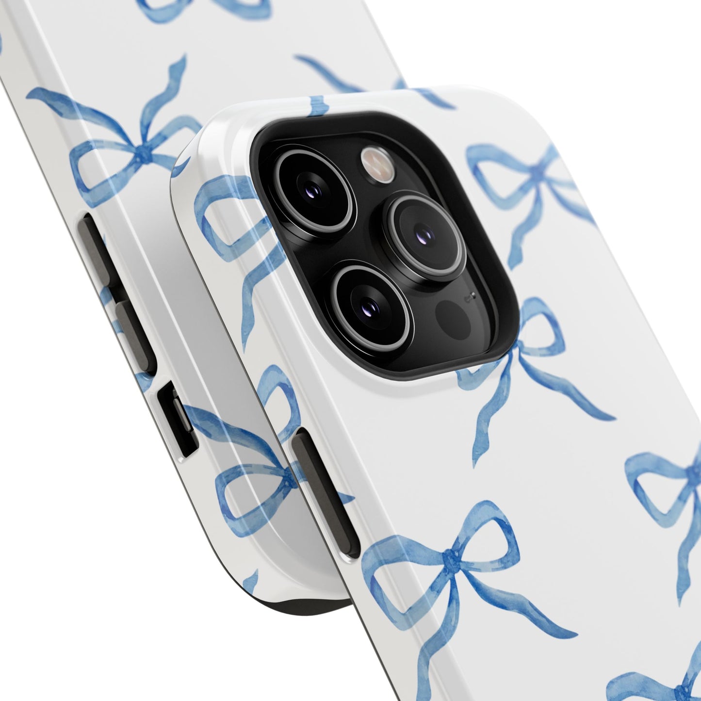 Blue Bow Phone Case