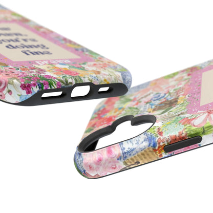 Slow Down Flowers x notsoken Phone Case