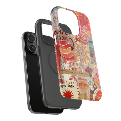 Vintage Floral Collage Phone Case