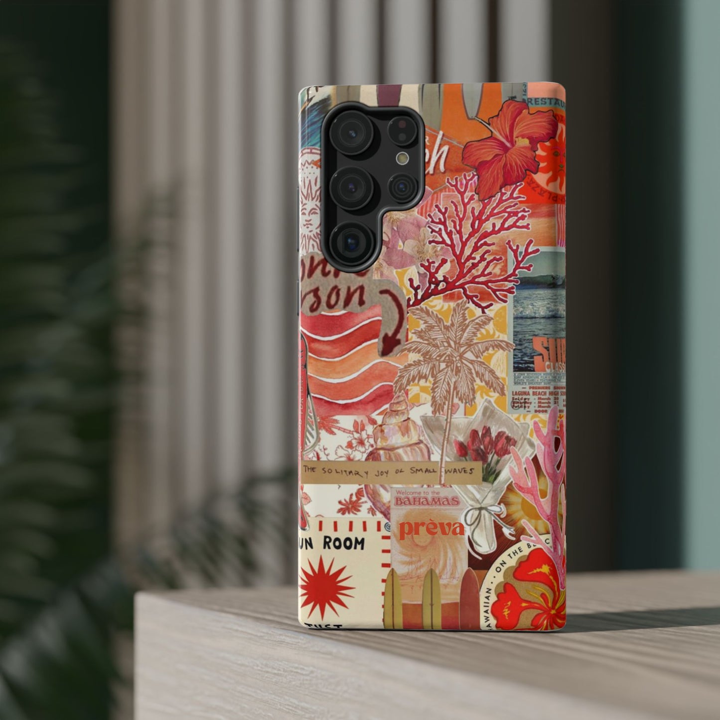 Vintage Floral Collage Phone Case