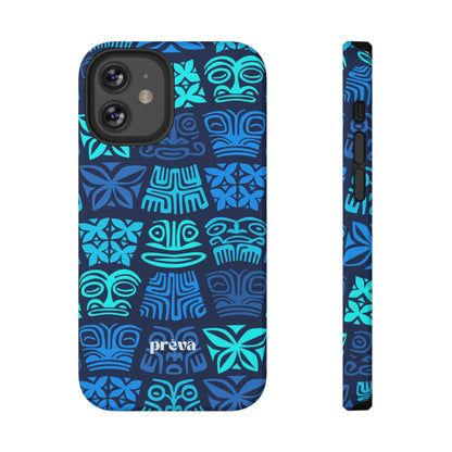 Blue Tiki Phone Case