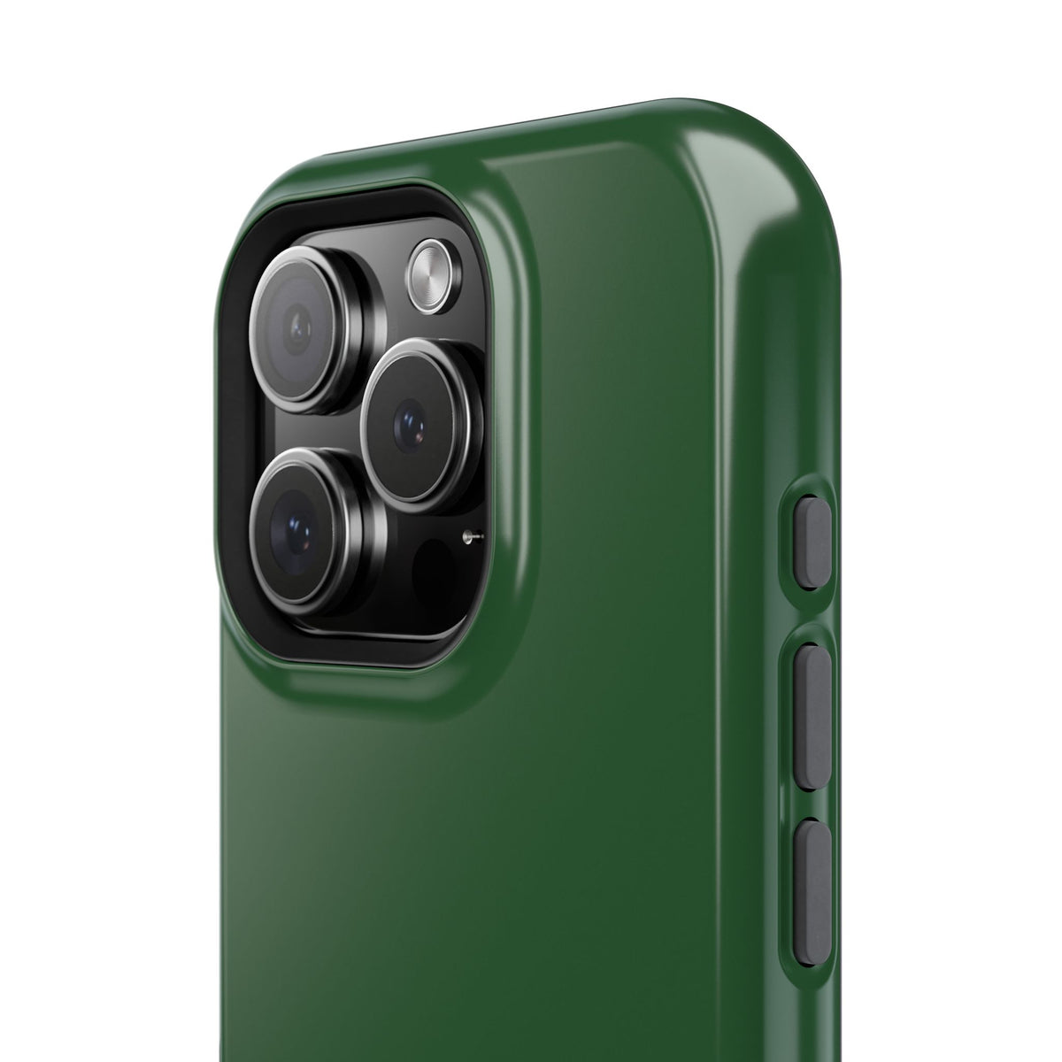 Impact-Resistant Phone Case — Forest Green Slim Armor