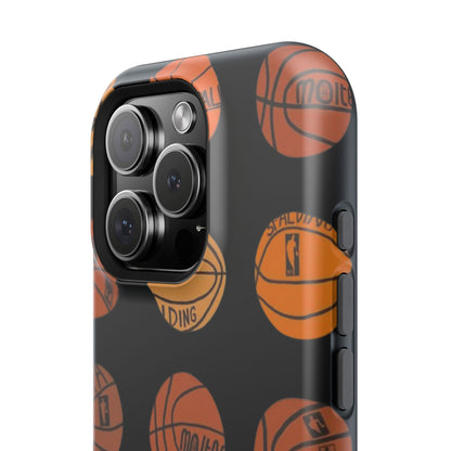 Black Basketball Phone Case
