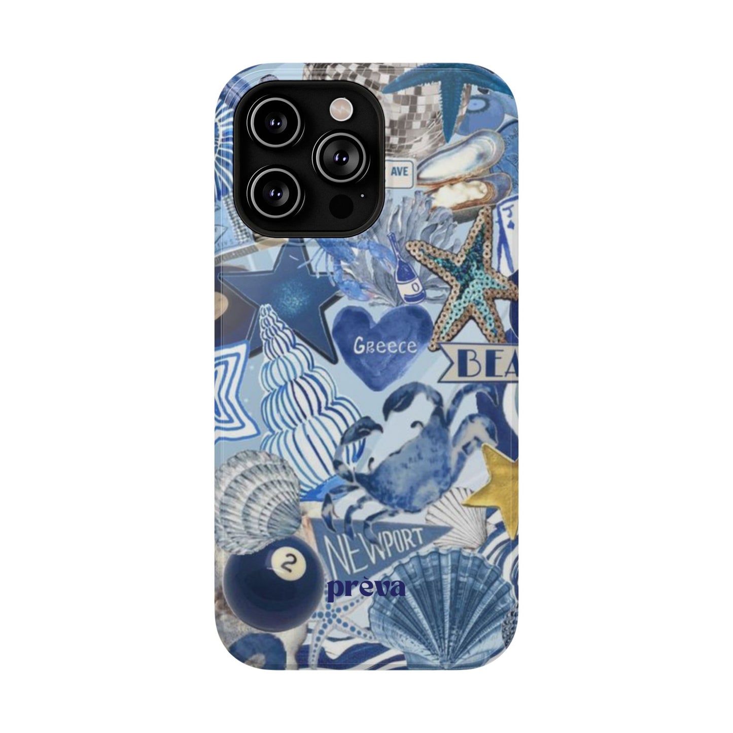 Coastal Collage Phone Case