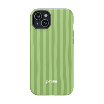 Light Green Stripes Phone Case