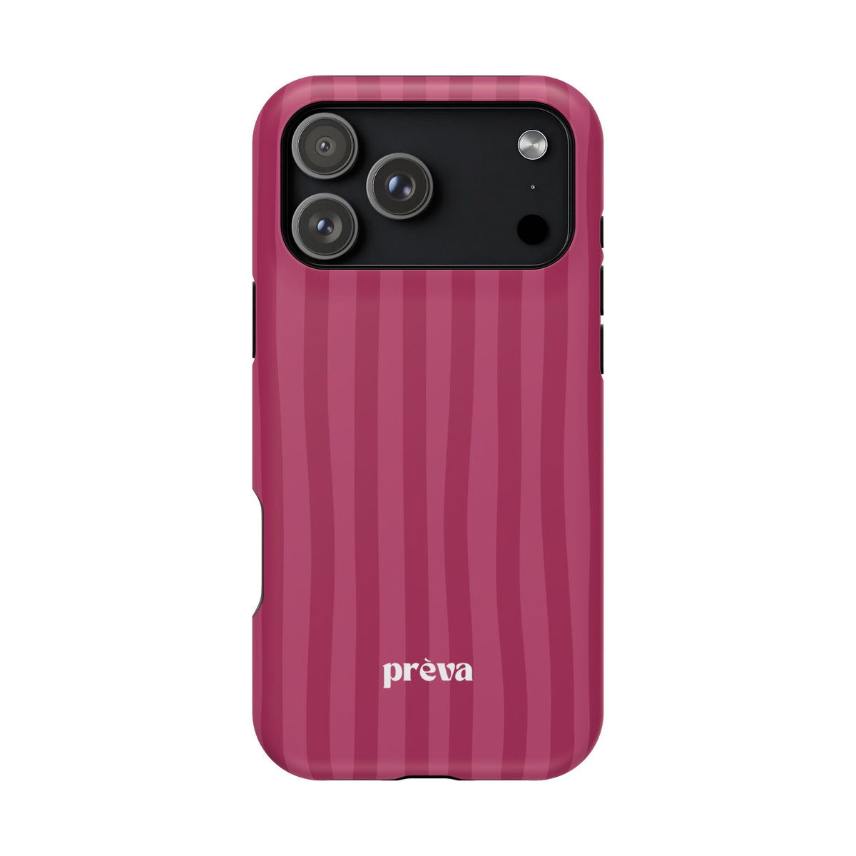 Magenta Stripes Phone Case
