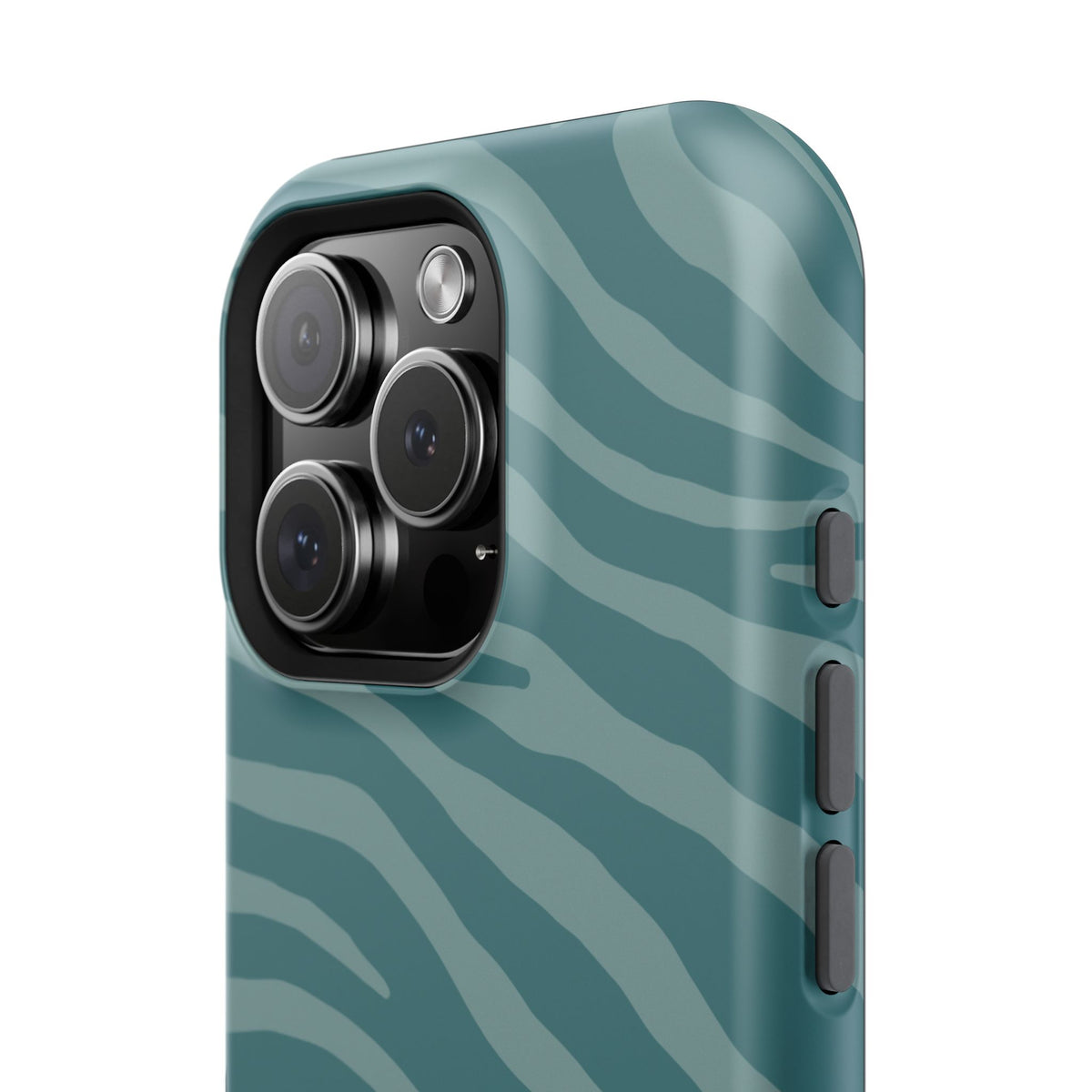 Teal Zebra Phone Case