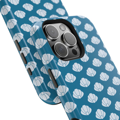 Shellfull teal Phone Case
