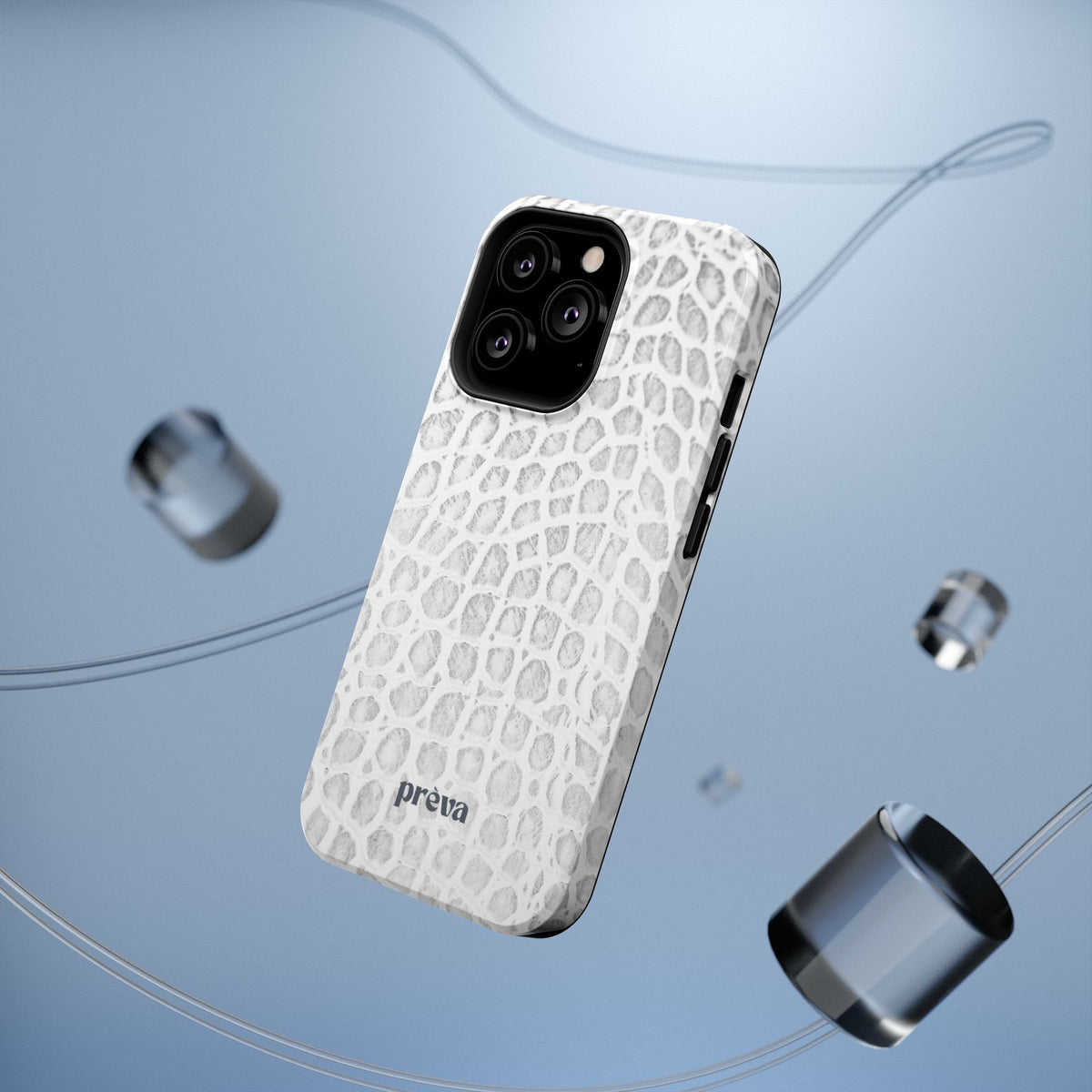 White Snake Phone Case